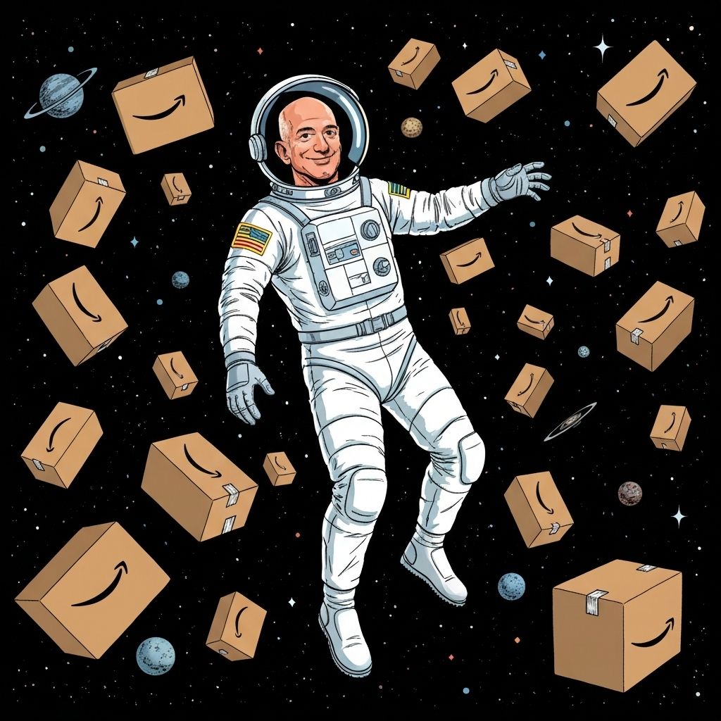 I Sent Jeff Bezos to Space: And All I Got Was This Lousy T-Shirt