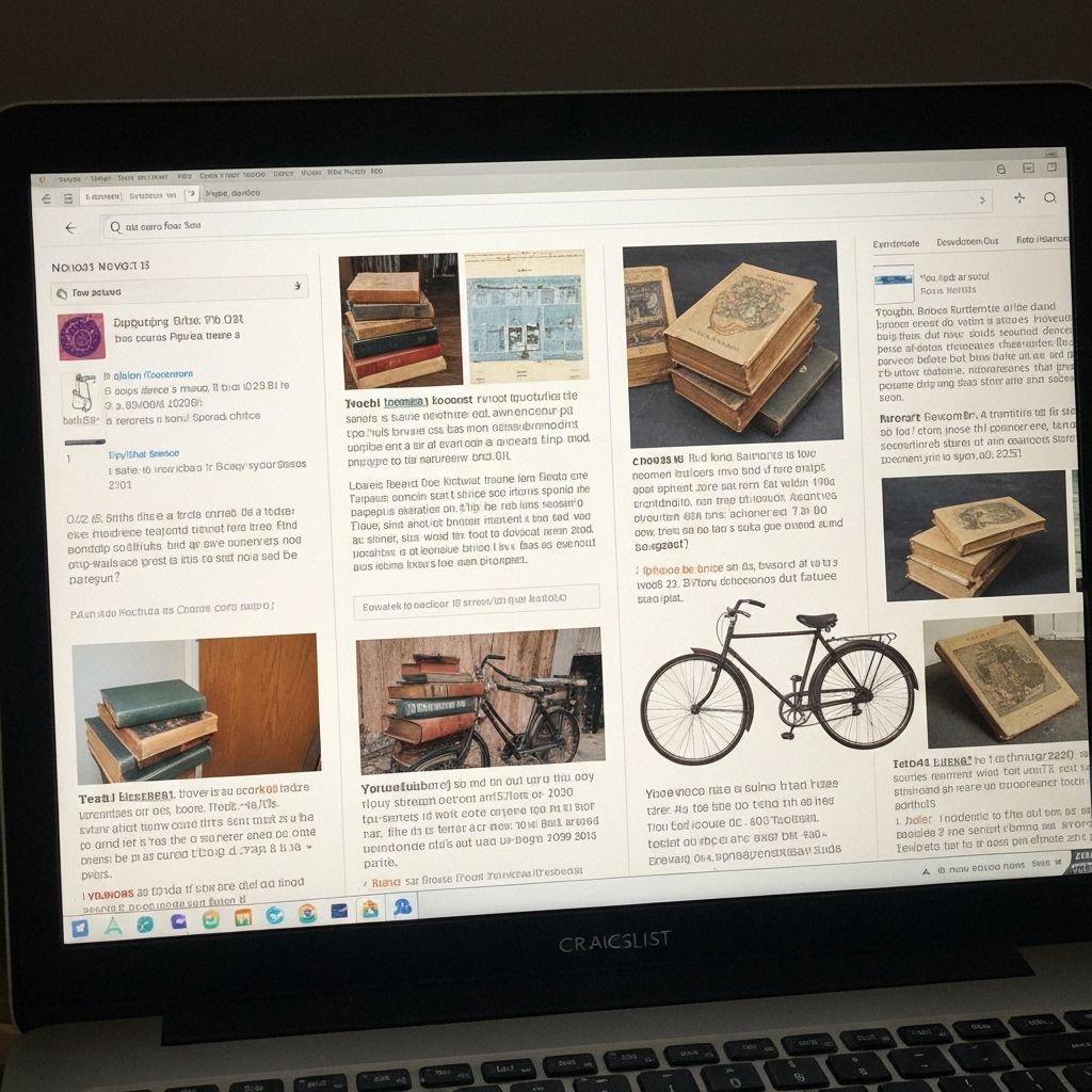 Screenshot of Craigslist iPhone listing
